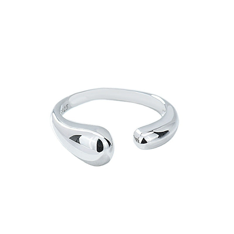 ANILLO DE PLATA GRUESO DE TALLA UNIFORME