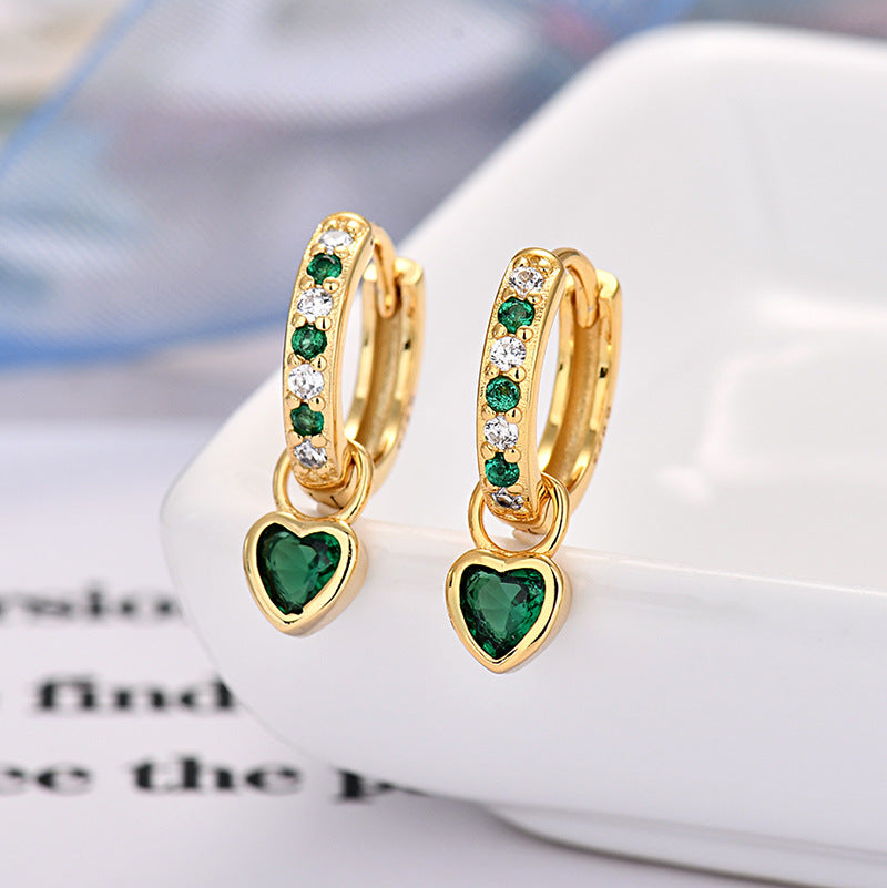 LOVE EARRINGS IN SILVER S925