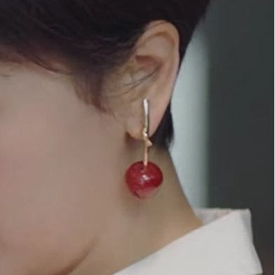 PENDIENTES DE CEREZA