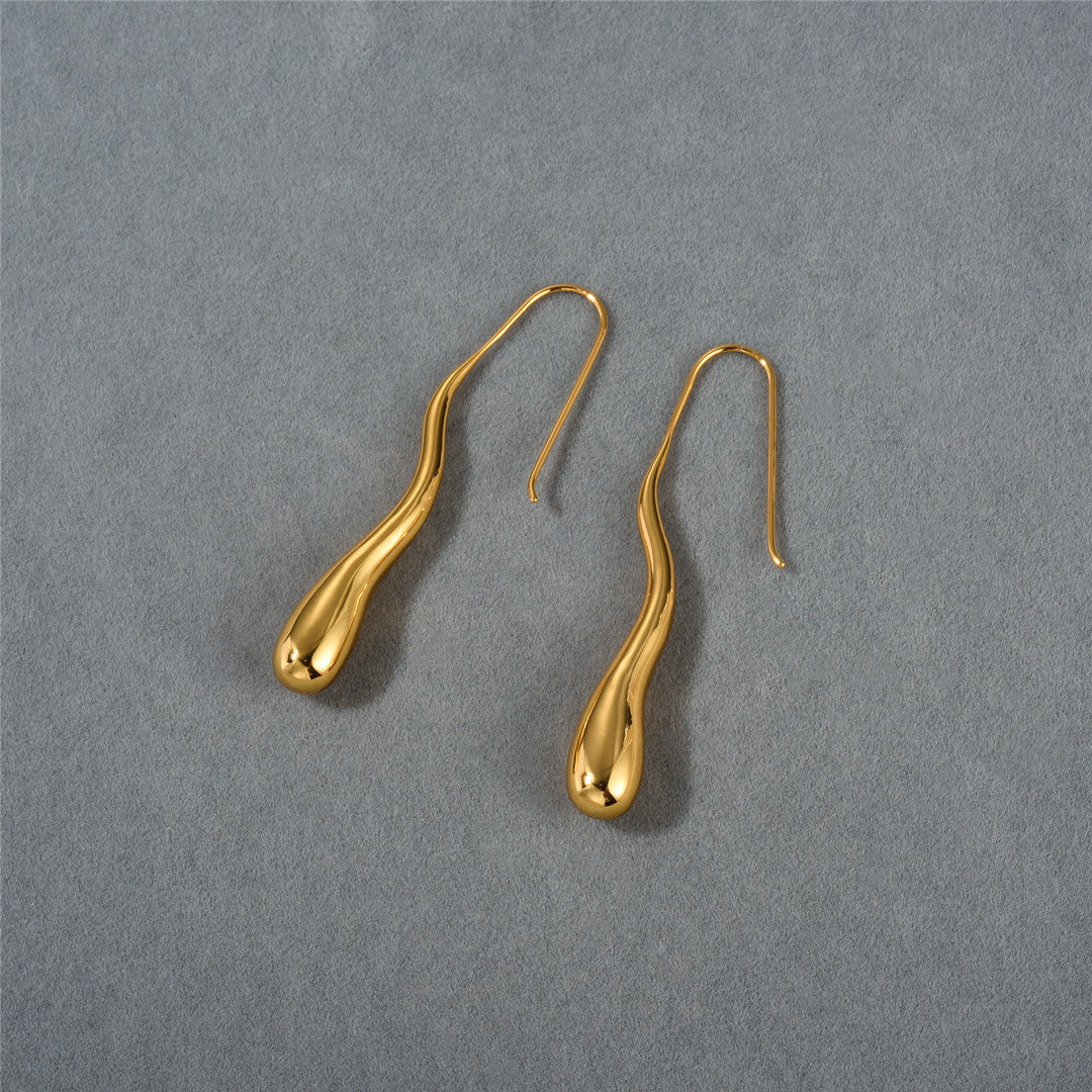 BOUCLES D'OREILLES EN OR COMME BLACK DOVES