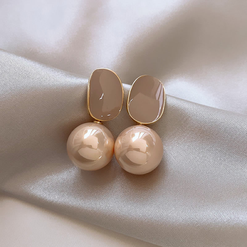 ELEGANT PEARL EARRING IN SILVER S925