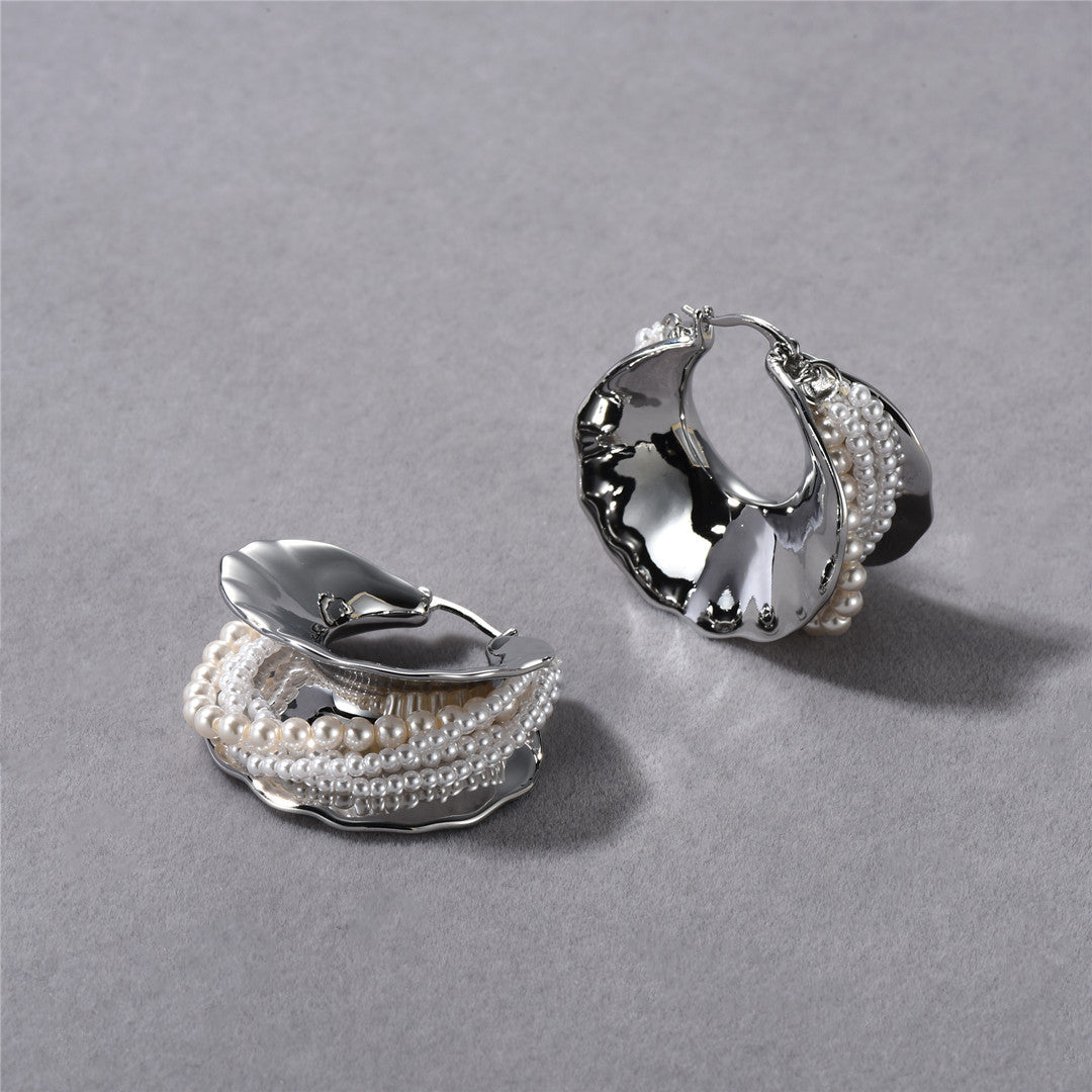 PENDIENTES CON PERLAS