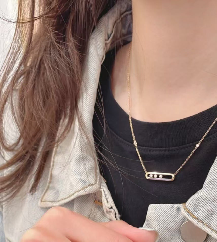 Rolling stones necklace