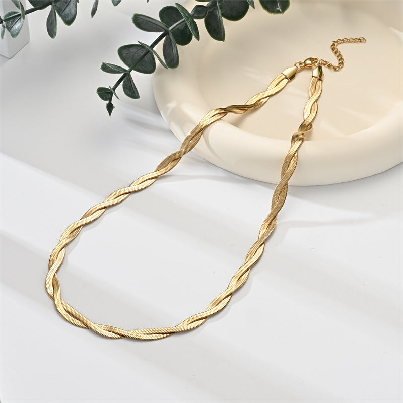 TITAN BRAIDED NECKLACE