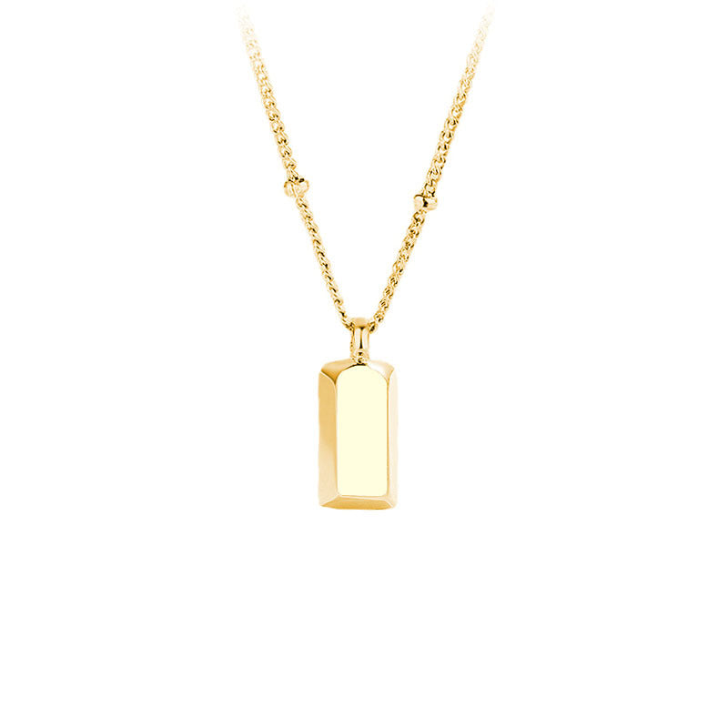 STERLING SILVER NECKLACE BAR