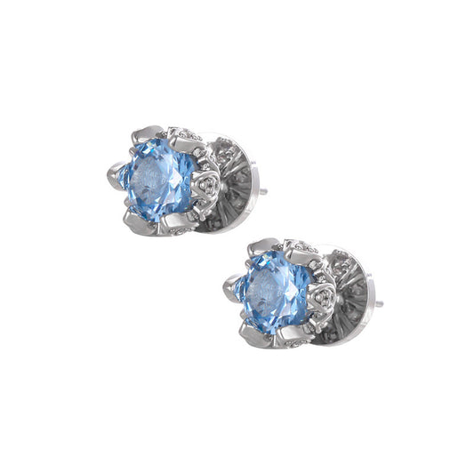 EXQUISITE FLOWER EARSTUDS