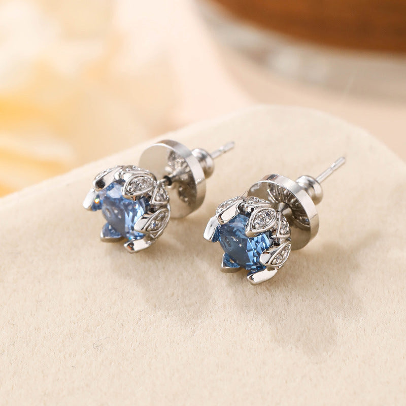 EXQUISITE FLOWER EARSTUDS