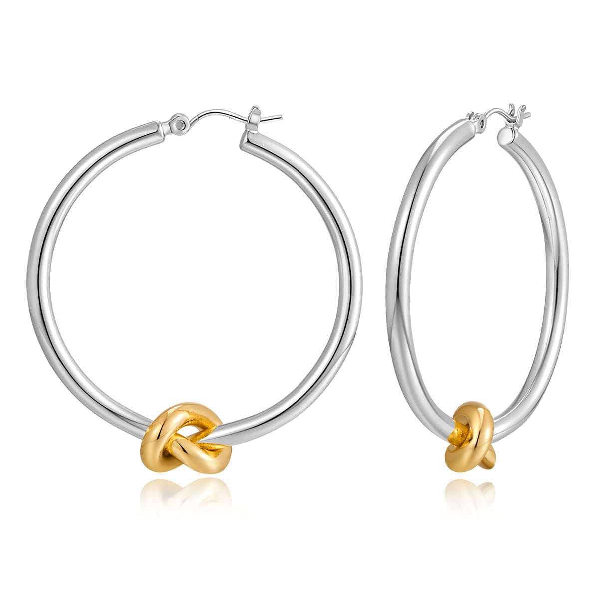 EARRINGS WITH KNOT