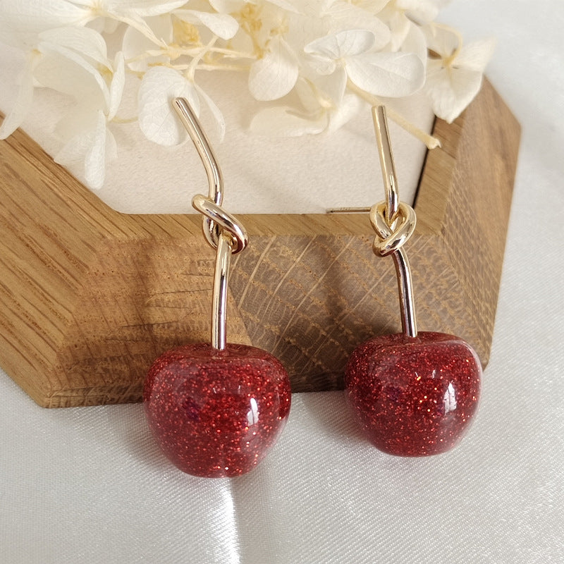 PENDIENTES DE CEREZA