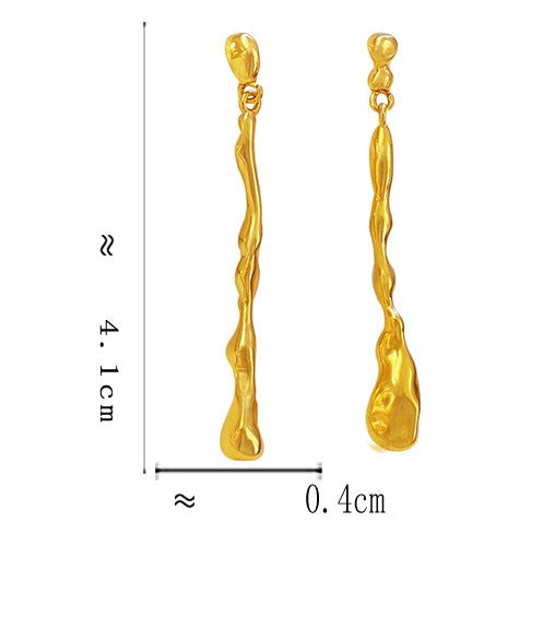 GOLDEN EARDROPS FOR THE OFFICE