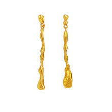 GOLDEN EARDROPS FOR THE OFFICE