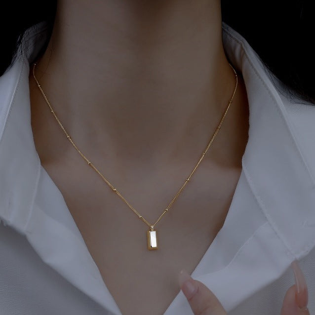 STERLING SILVER NECKLACE BAR