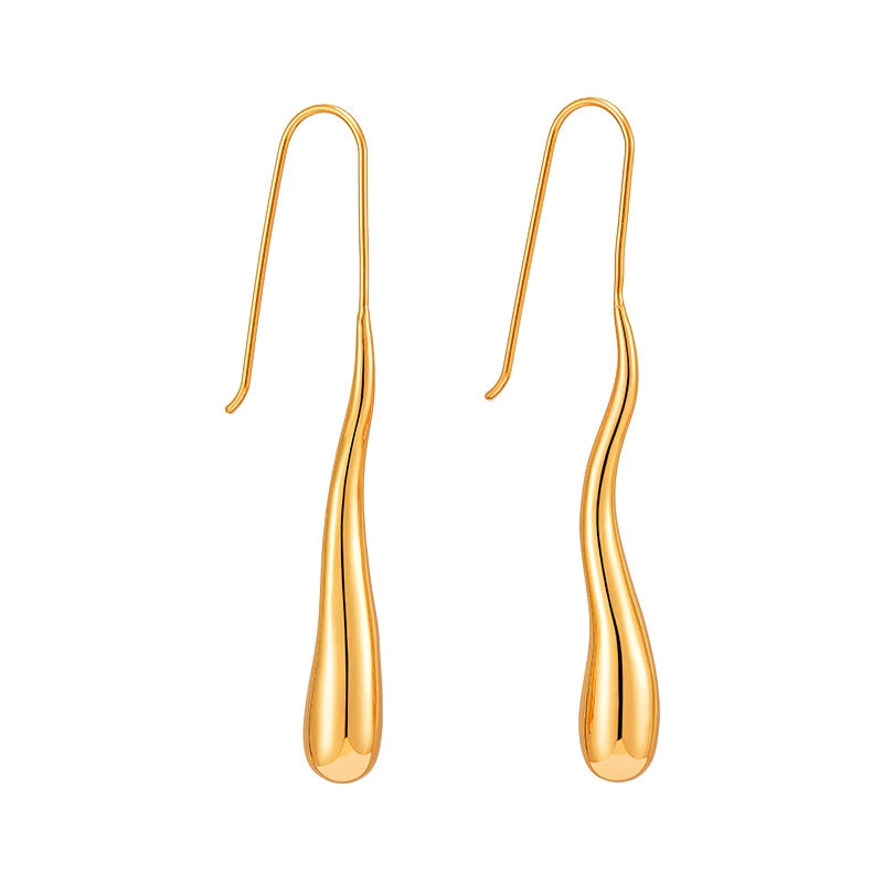 UNE PAIRE DE BOUCLES D'OREILLES FINES COMME DES COLOMBES NOIRES ARGENTÉES OU OR