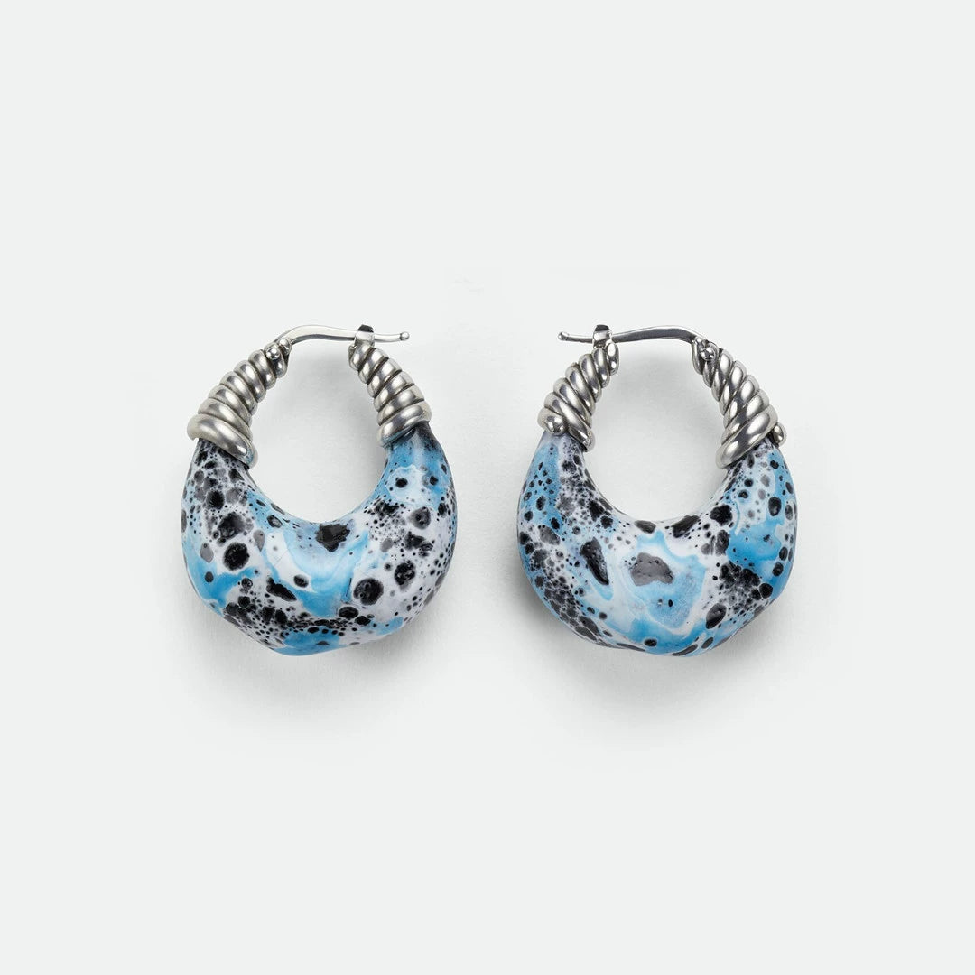 BOUCLES D'OREILLES EN RÉSINE