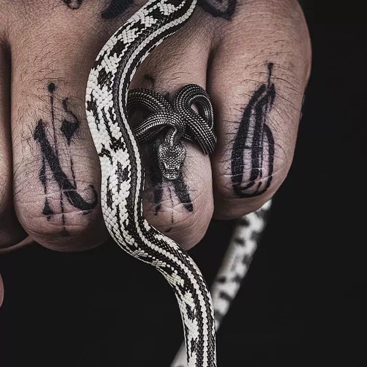 Bague serpent