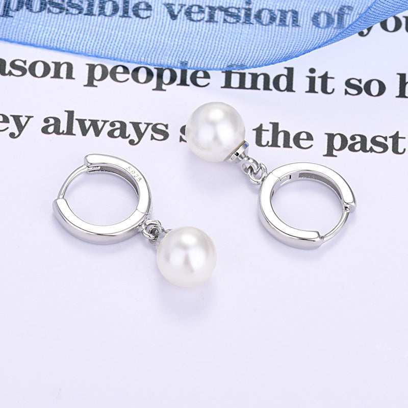 PEARL EARRINGS S925 SILVER