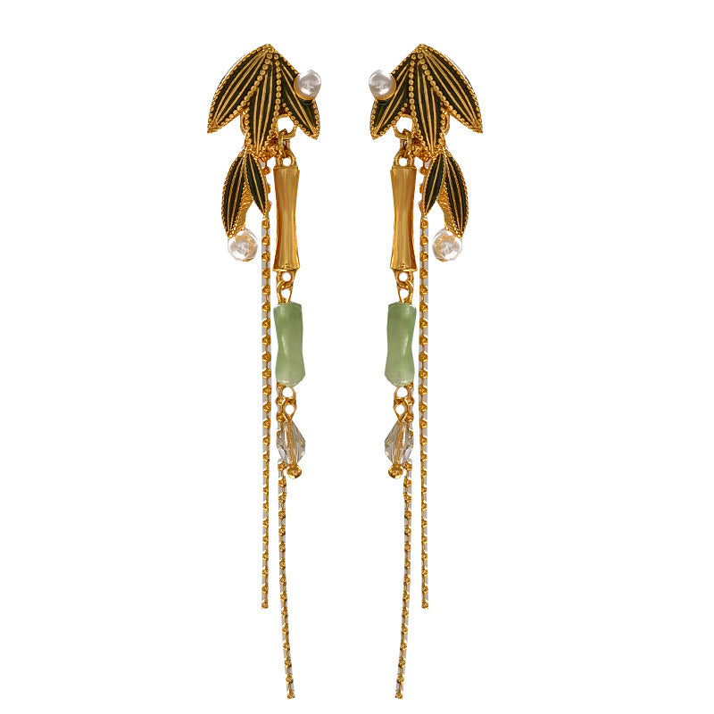 RAIN FORREST EARRINGS IN SILVER