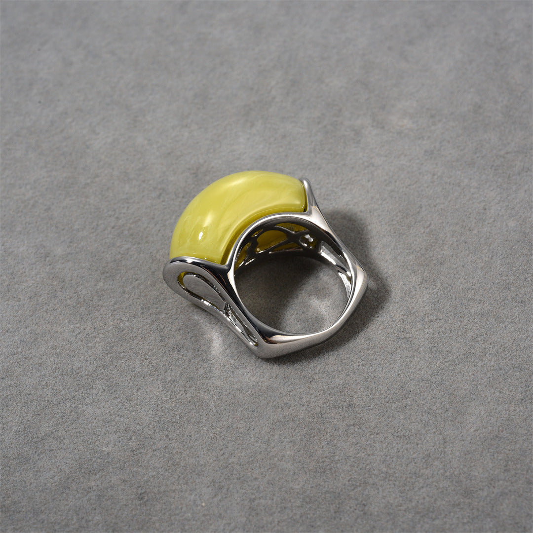 BAGUE EN JAUNE