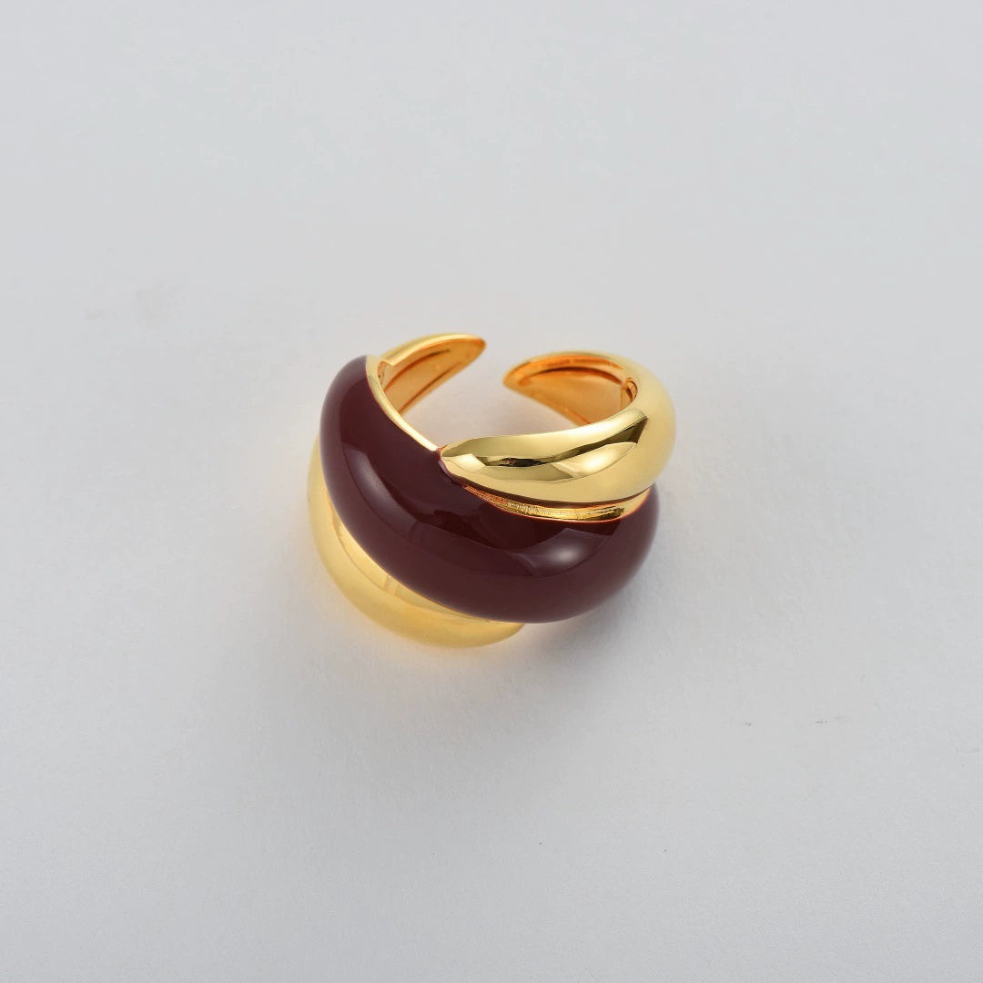 BAGUE AU LOOK ÉPAIS
